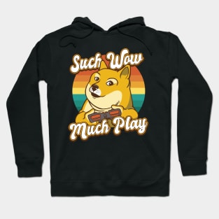 RETRO GAMING DOG MEME Hoodie